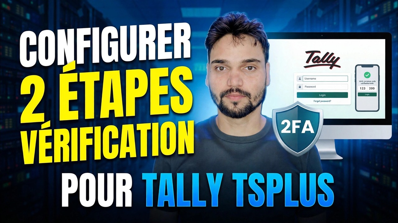 Configuration de Tally ERP 2FA