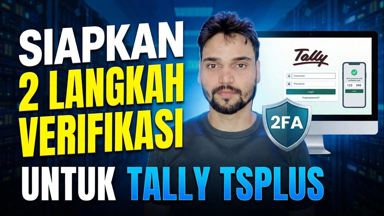 Pengaturan Tally ERP 2FA