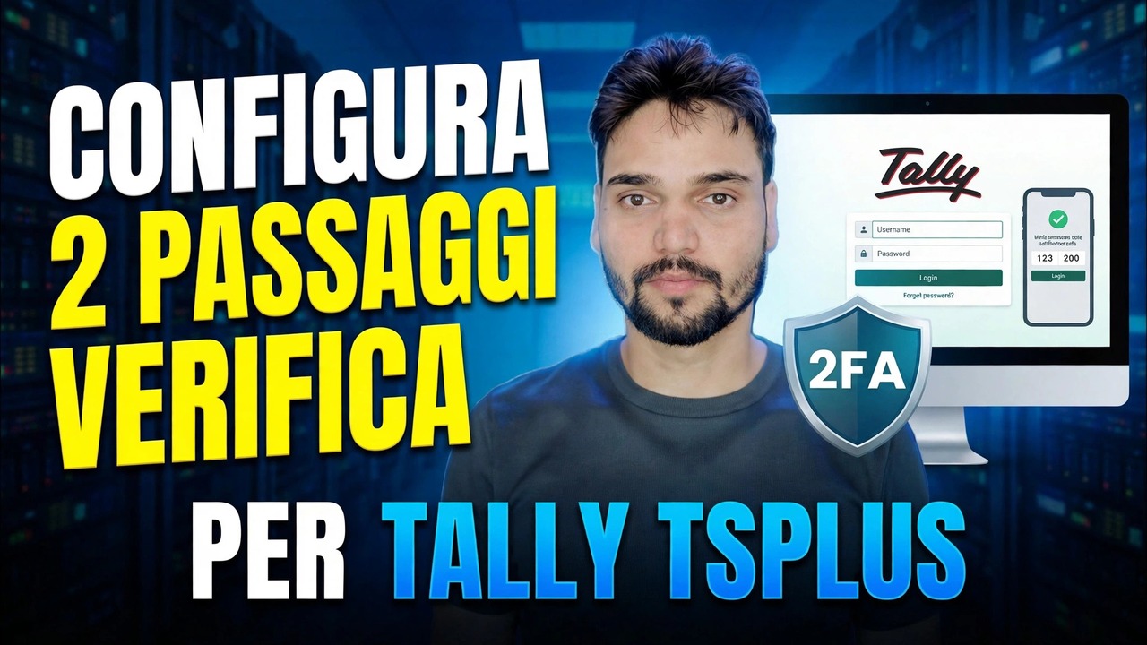 Configurazione Tally ERP 2FA