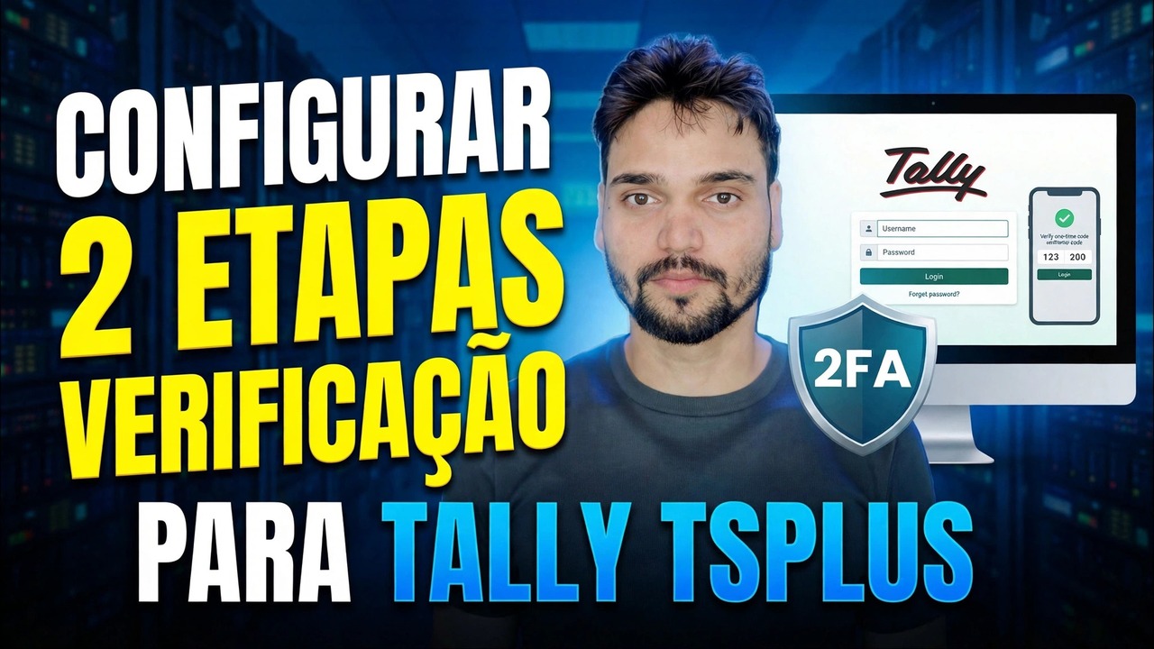 Configuração 2FA do Tally ERP