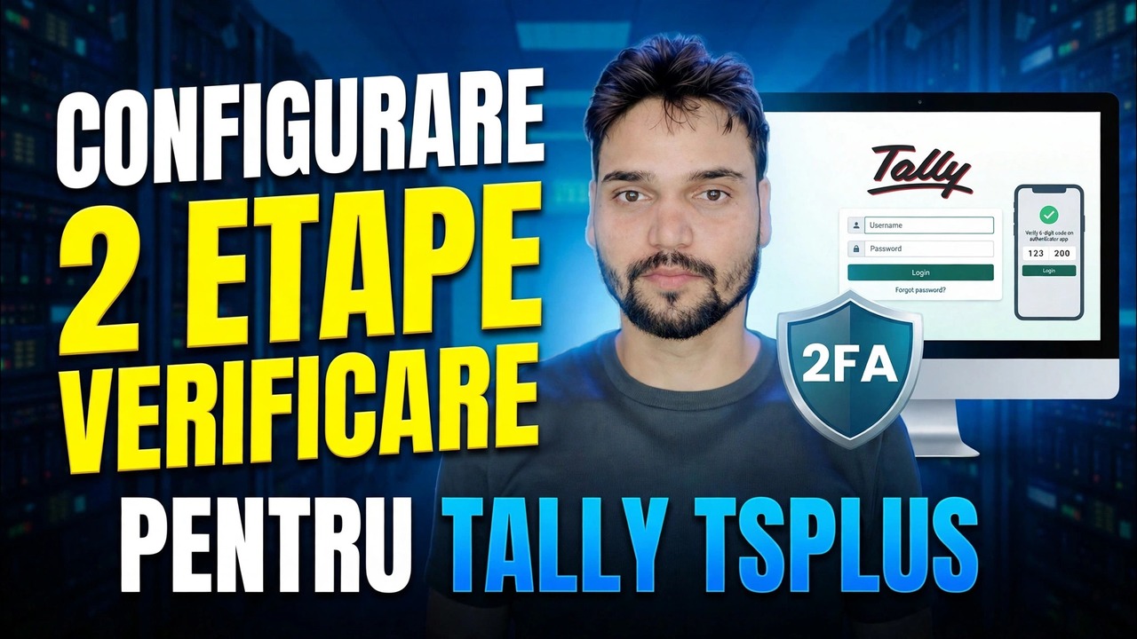 Configurare Tally ERP 2FA