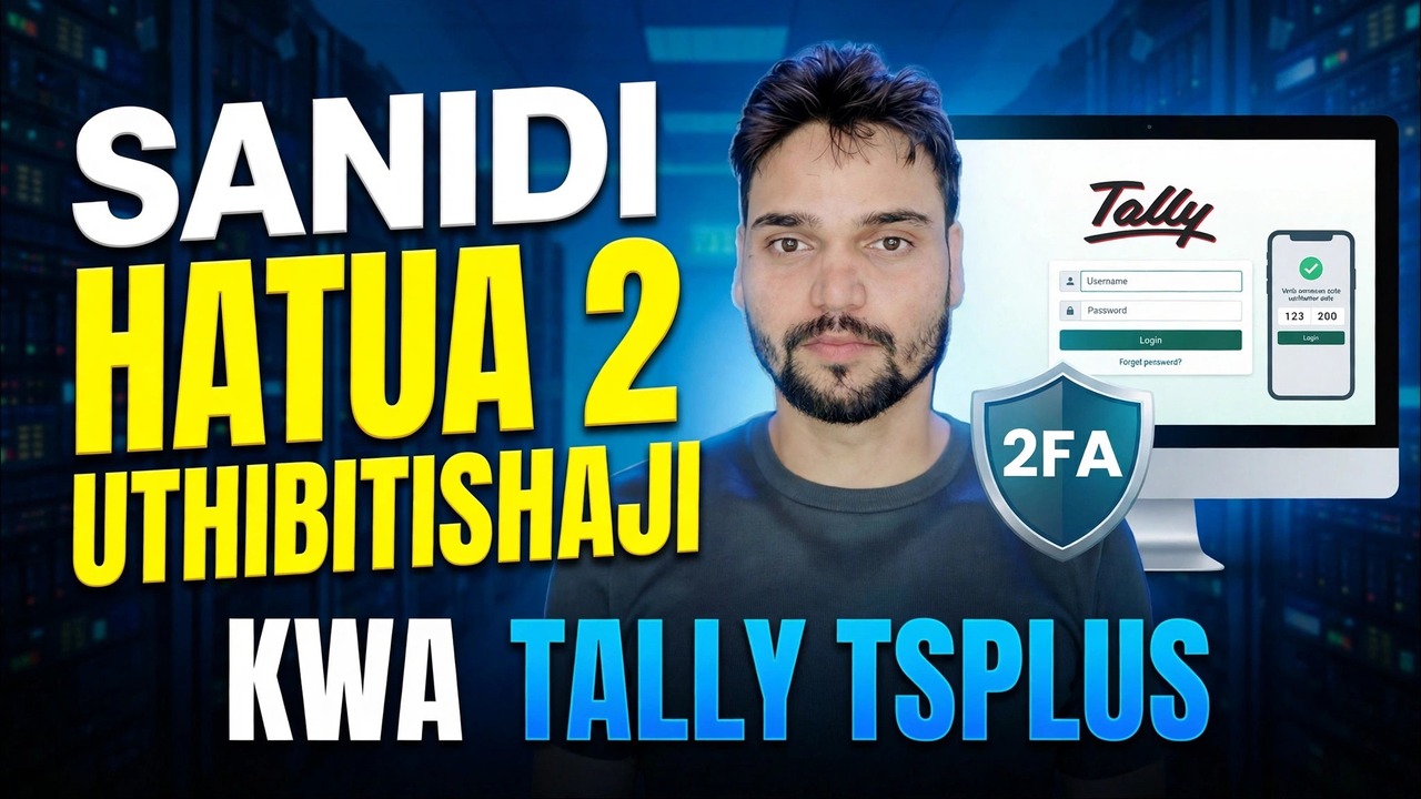 Tally ERP 2FA Setup