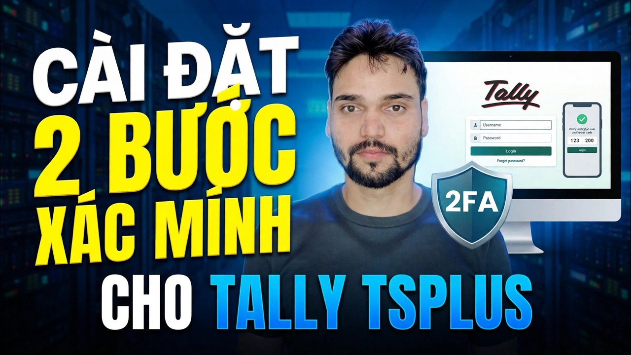 Thiết lập 2FA của Tally ERP