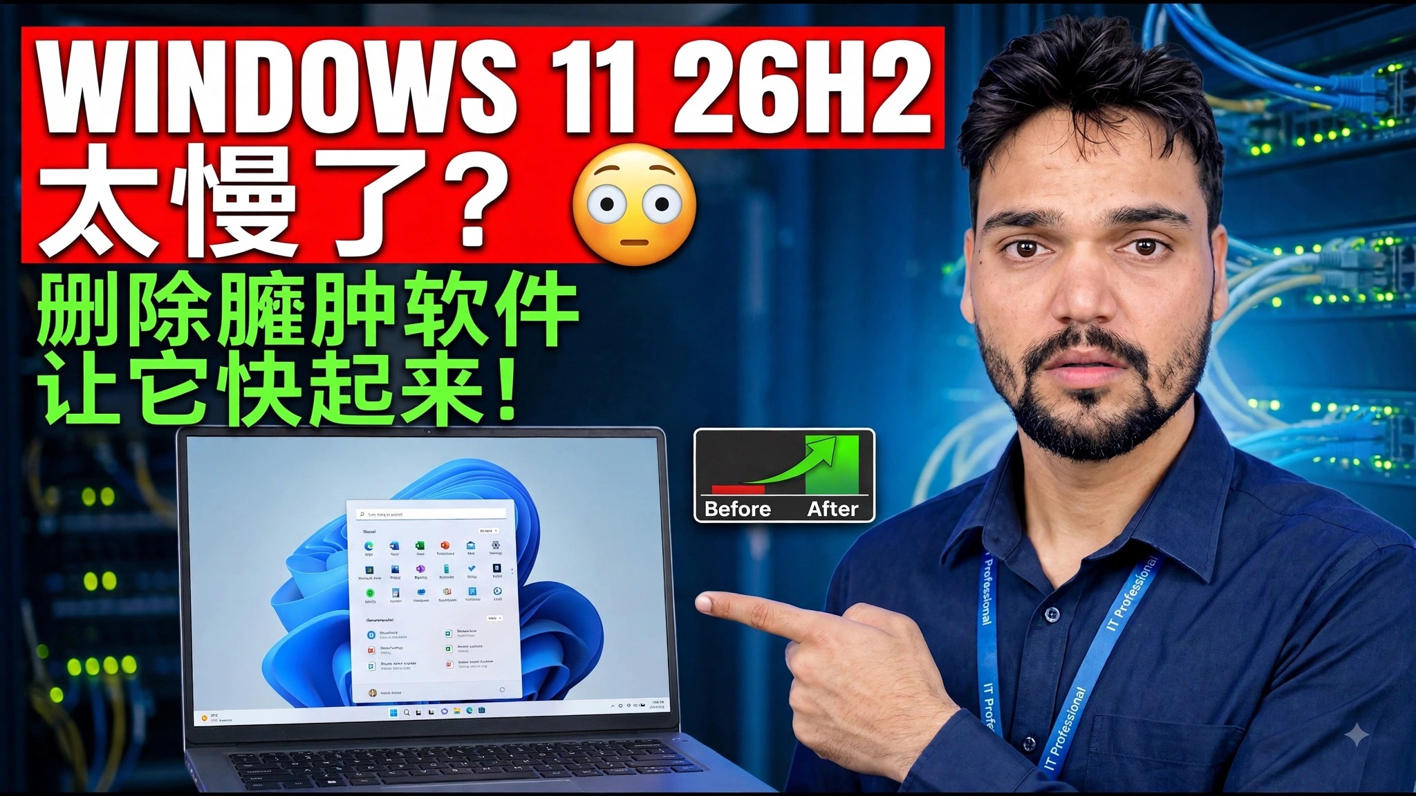 Windows 11 26H2 Slow System Issue: Remove Bloatware &amp; Speed Up
