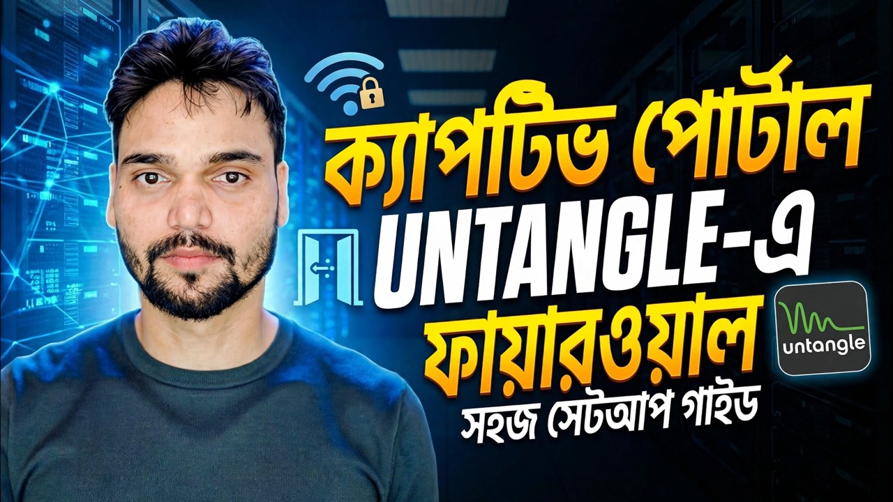 কয়েক মিনিটের মধ্যে ক্যাপটিভ পোর্টাল সেটআপ