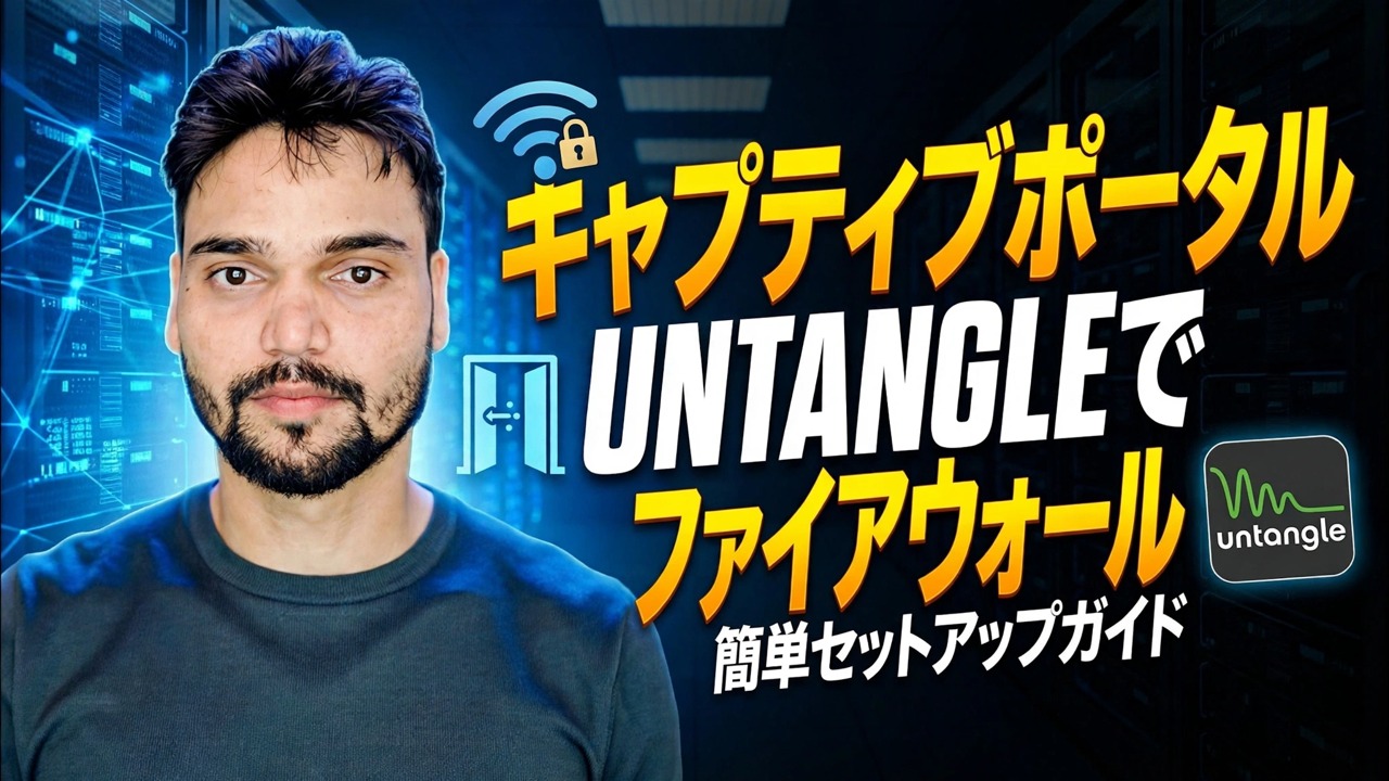 数分でキャプティブ ポータルをセットアップ