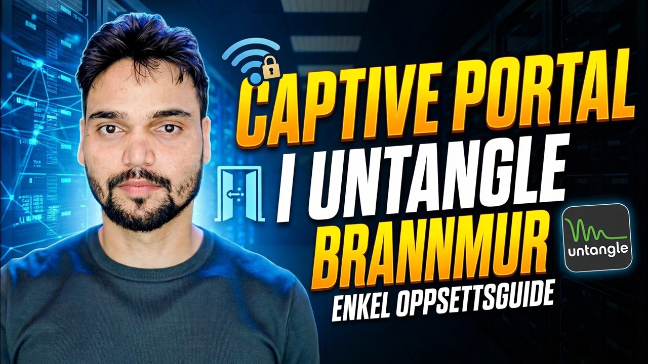 Captive Portal-oppsett på få minutter