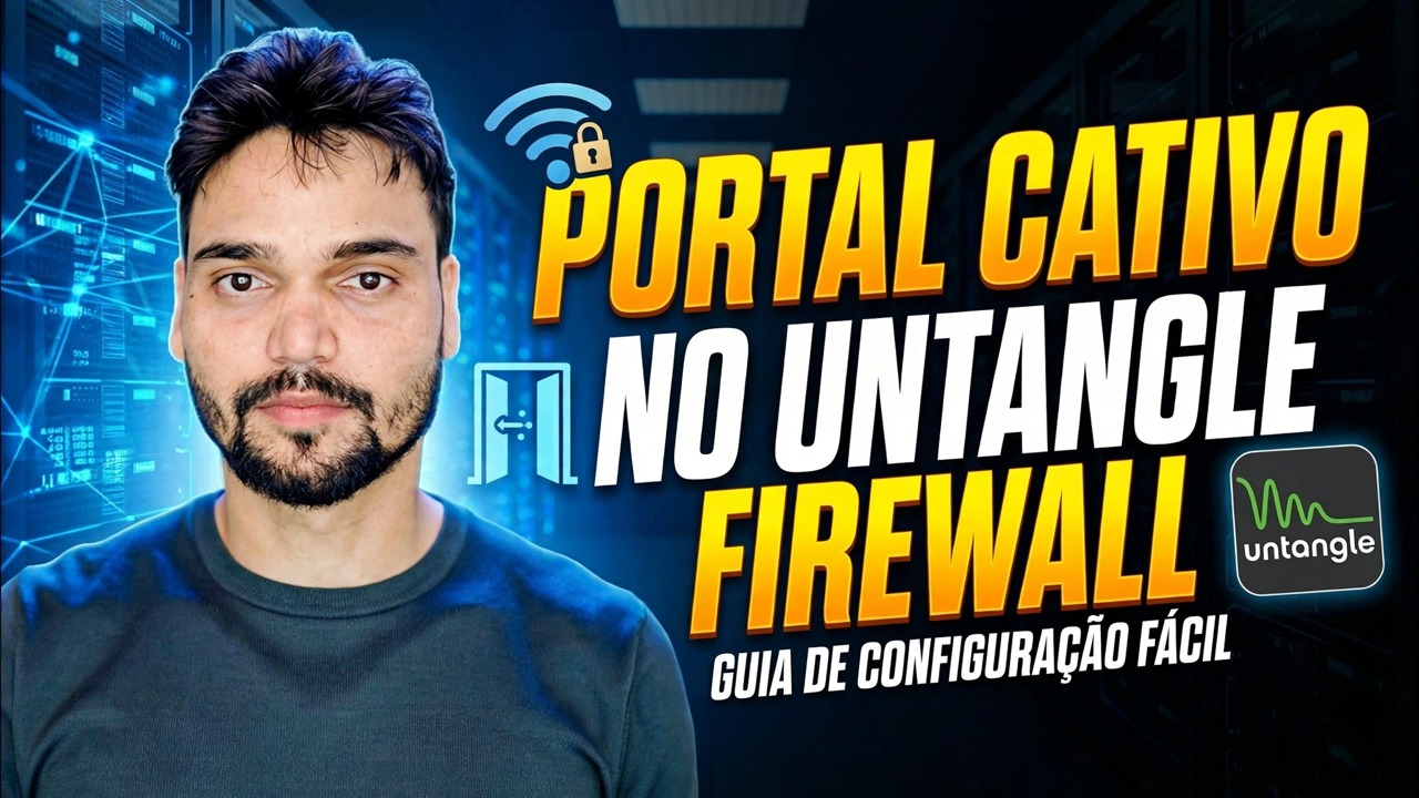 Configuração do portal cativo em minutos