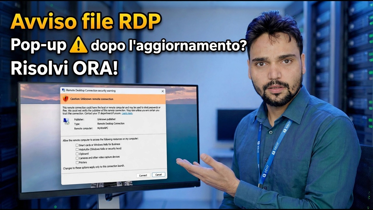 L'ultimo aggiornamento di Windows ha rotto l'RDP? 😳 Nuovo avviso FIX!