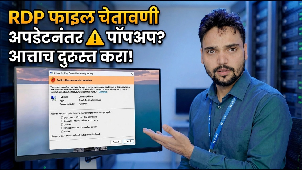 नवीनतम विंडोज अपडेटने आरडीपी तोडला? 😳 नवीन चेतावणी निराकरण!