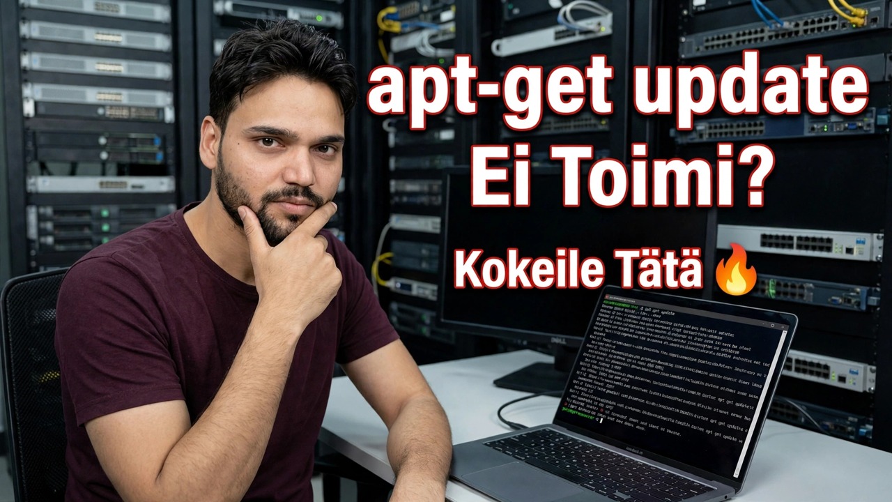 Korjaa apt-get update Ei toimi