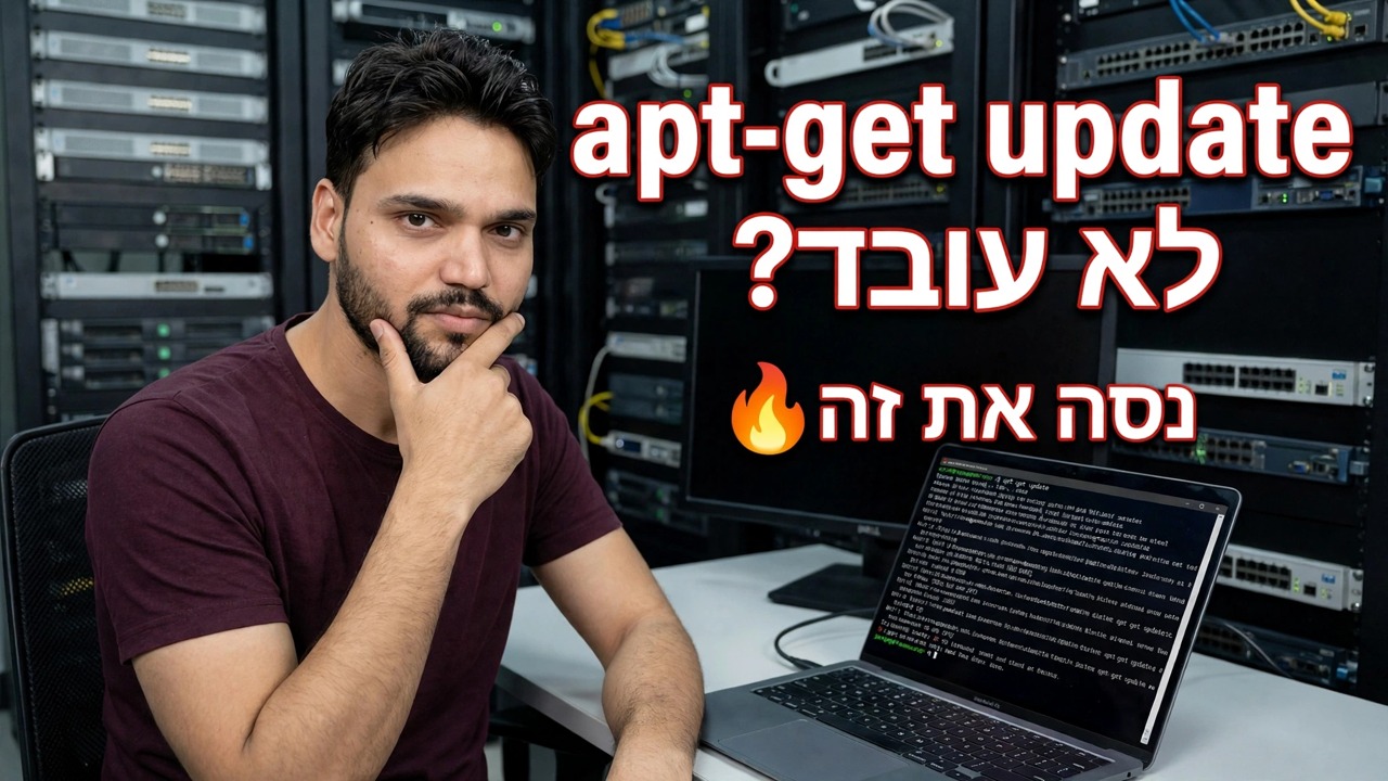 תקן את עדכון apt-get לא עובד