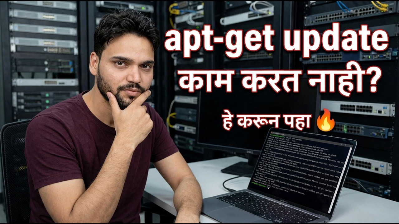 Apt-get अपडेट काम करत नाही याचे निराकरण करा