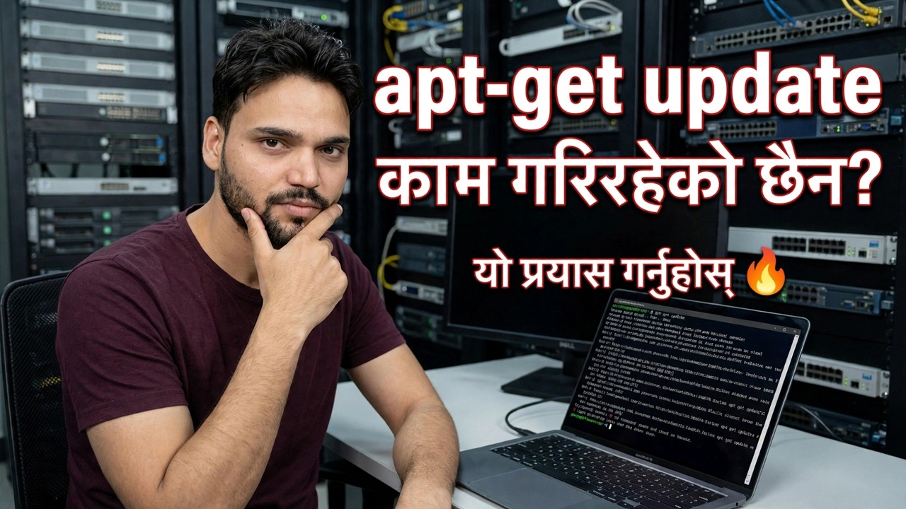 Apt-get अपडेट काम गरिरहेको छैन समाधान गर्नुहोस्