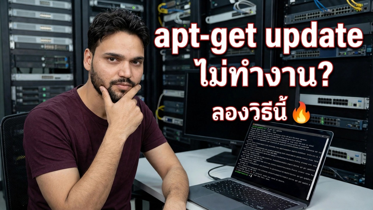 แก้ไขการอัปเดต apt-get ไม่ทำงาน