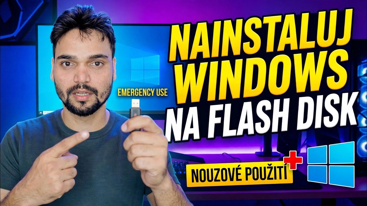 Nainstalujte OS Windows na Pendrive