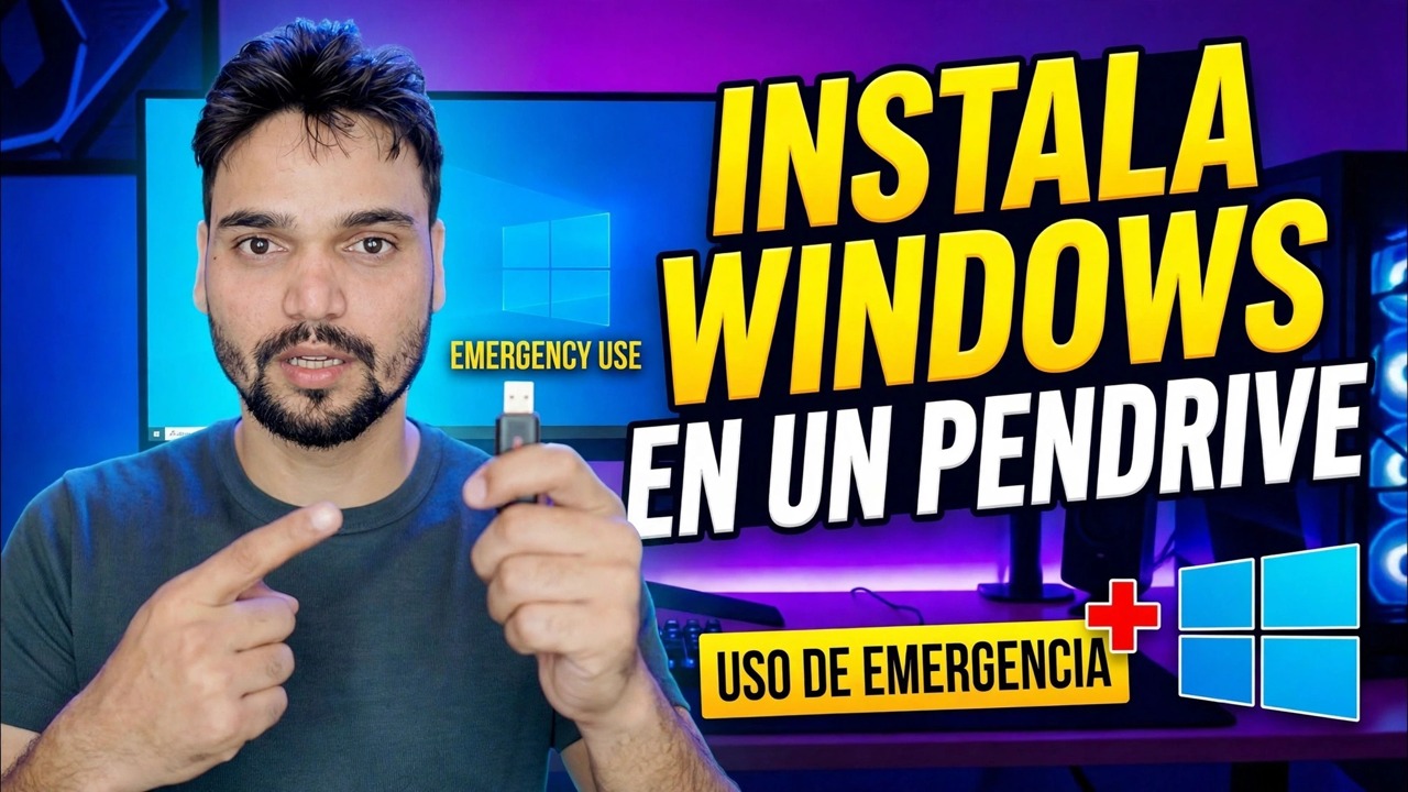 Instalar sistema operativo Windows en Pendrive