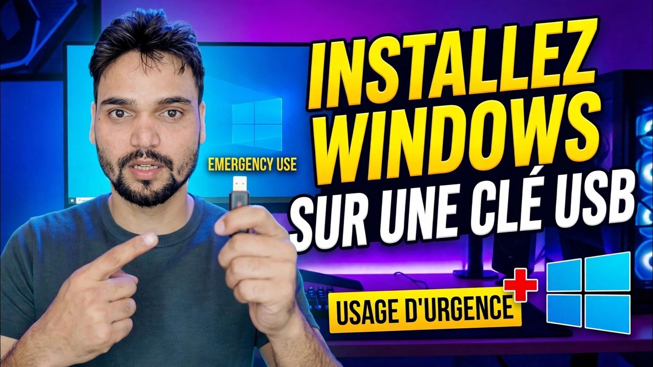 Installer le système d'exploitation Windows sur Pendrive
