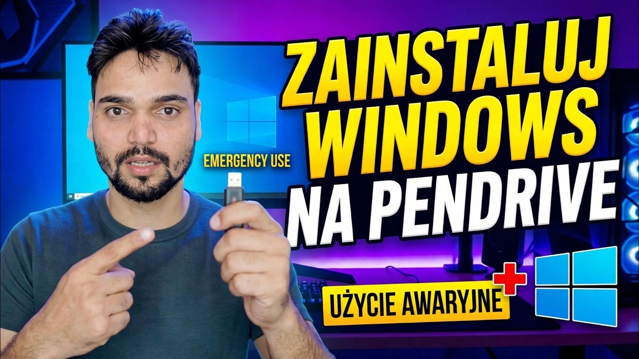Zainstaluj system operacyjny Windows na Pendrive