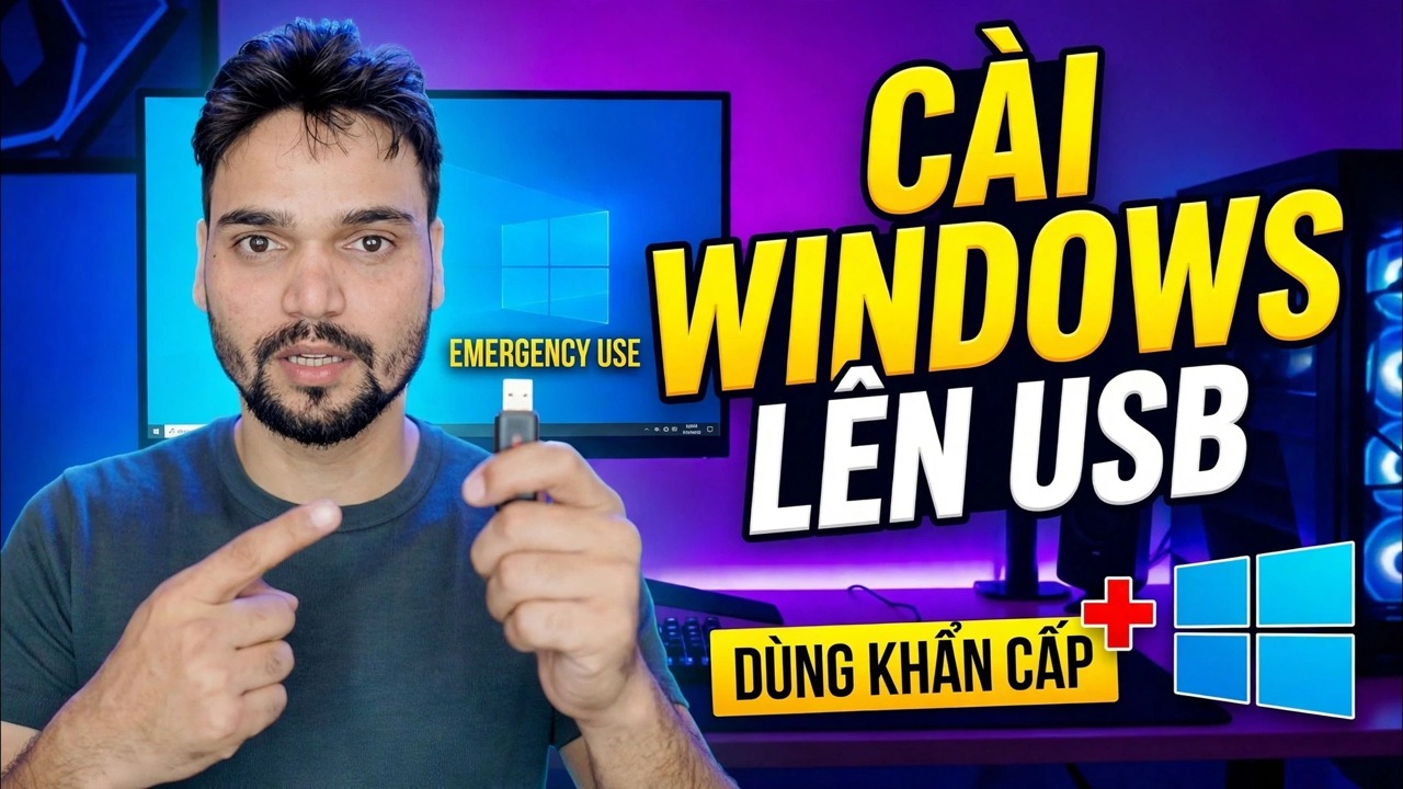 Cài đặt hệ điều hành Windows trên Pendrive