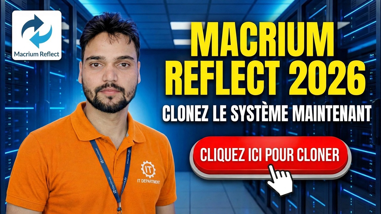 Macrium Reflect 2026 : cloner et sauvegarder l'image du PC