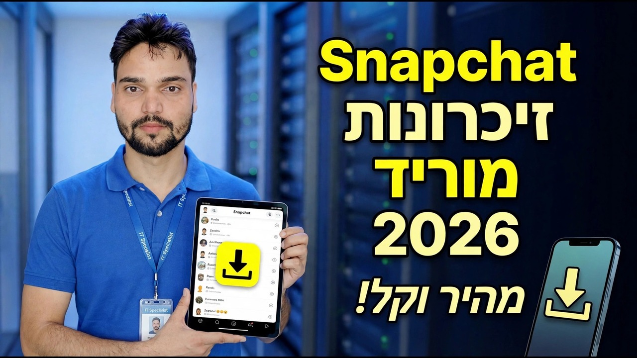 הורדת זיכרונות Snapchat 2025