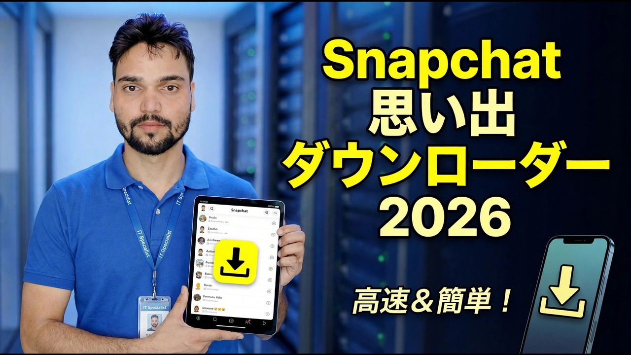 スナップチャット思い出ダウンローダー 2025