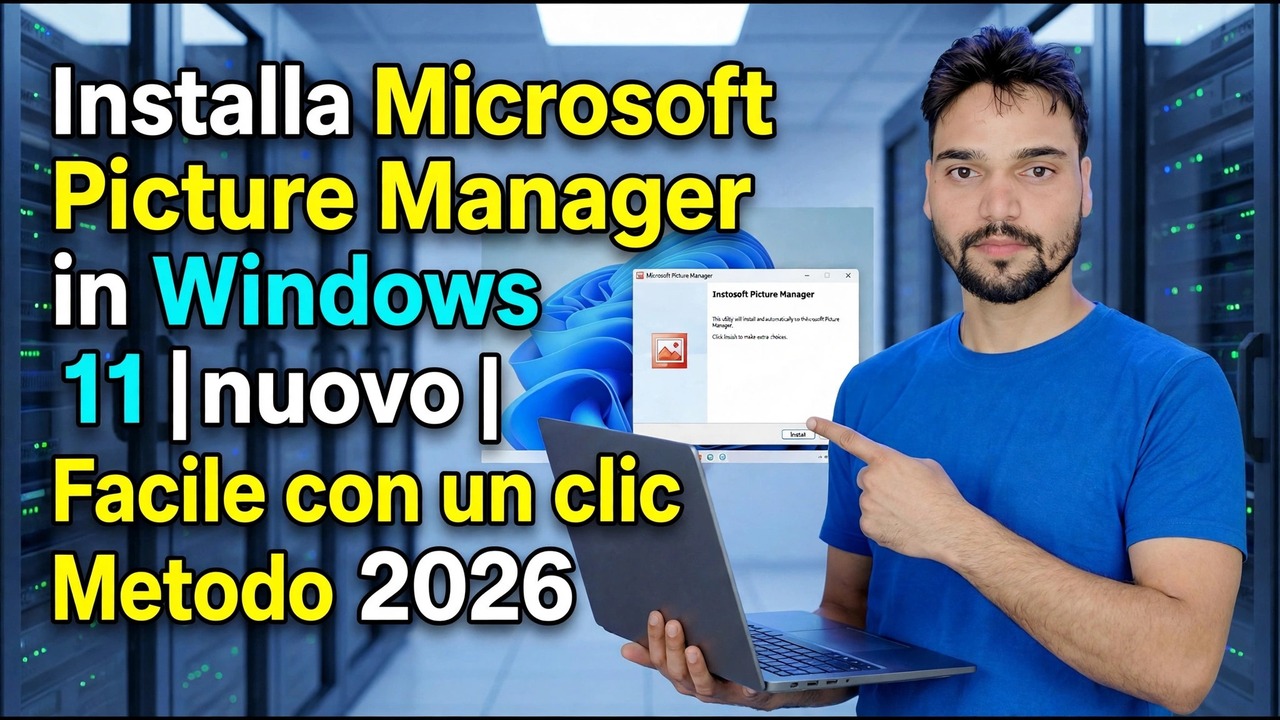 Installa Microsoft Picture Manager in Windows 11