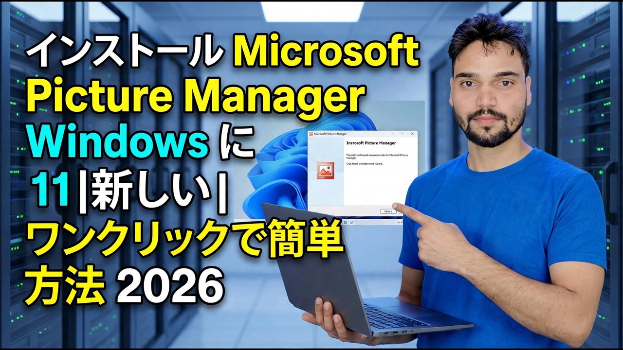 Windows 11 に Microsoft Picture Manager をインストールする