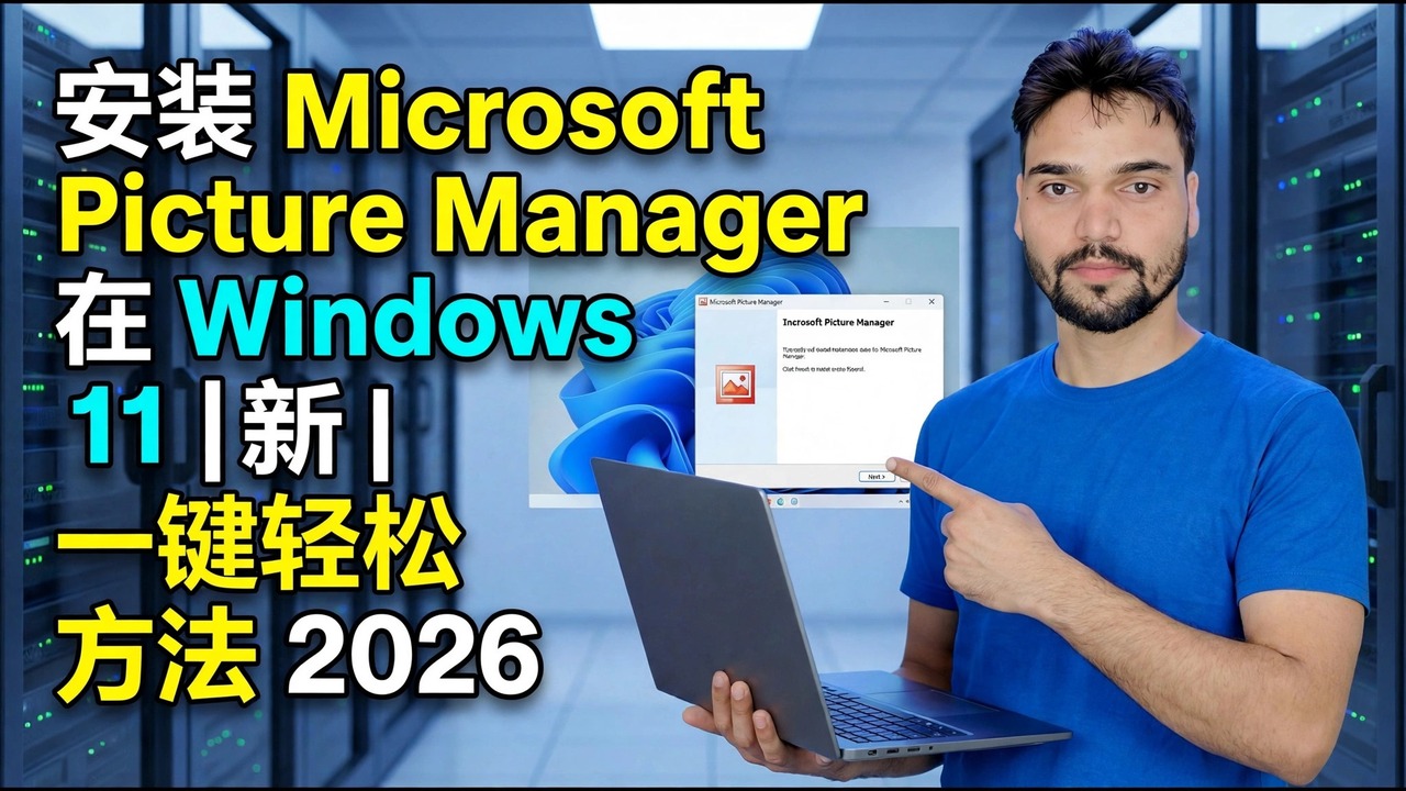 在 Windows 11 中安装 Microsoft 图片管理器