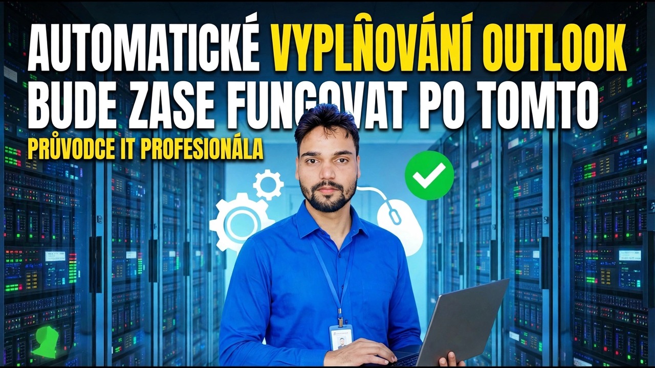 Oprava nefunkčního automatického vyplňování aplikace Outlook – snadné řešení