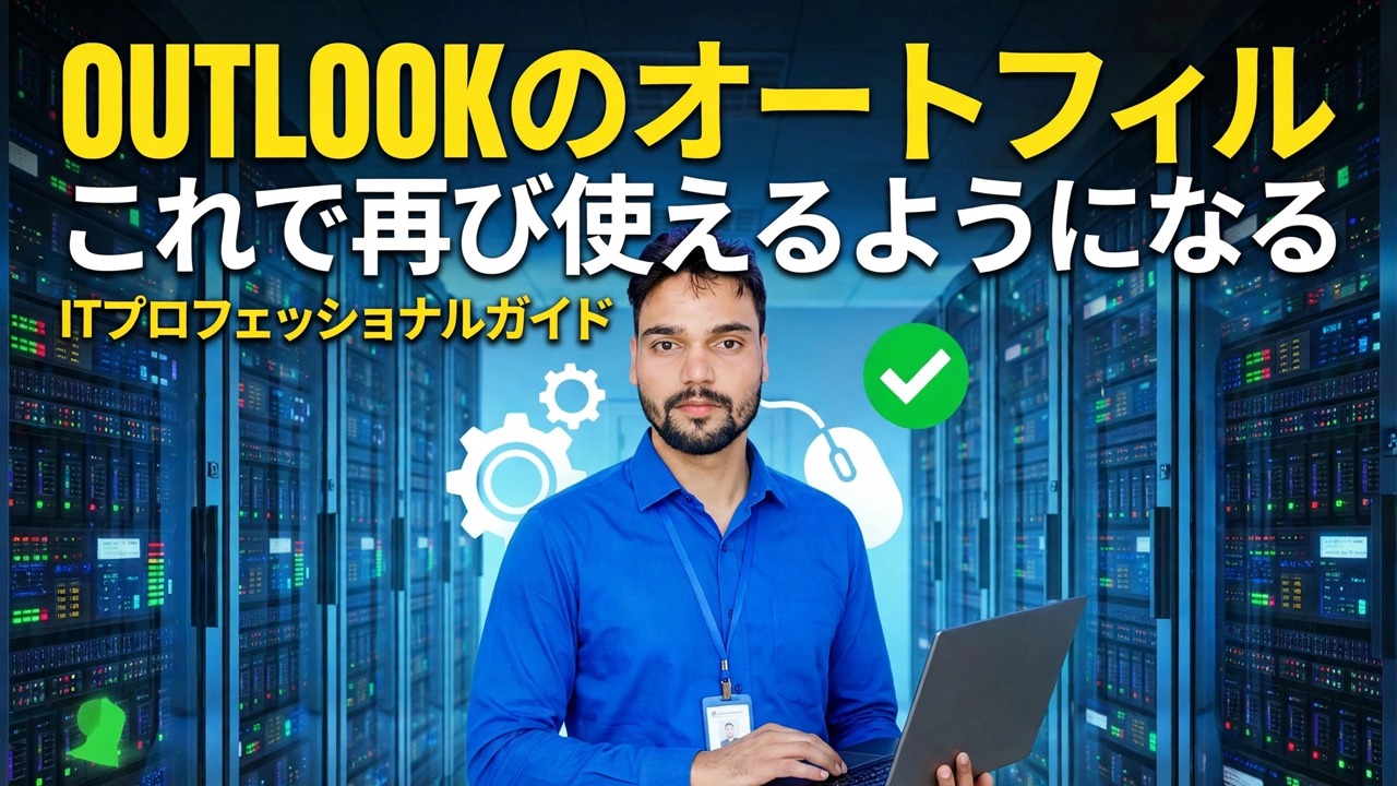 Outlookの自動入力が機能しない問題を修正する - 簡単な解決策