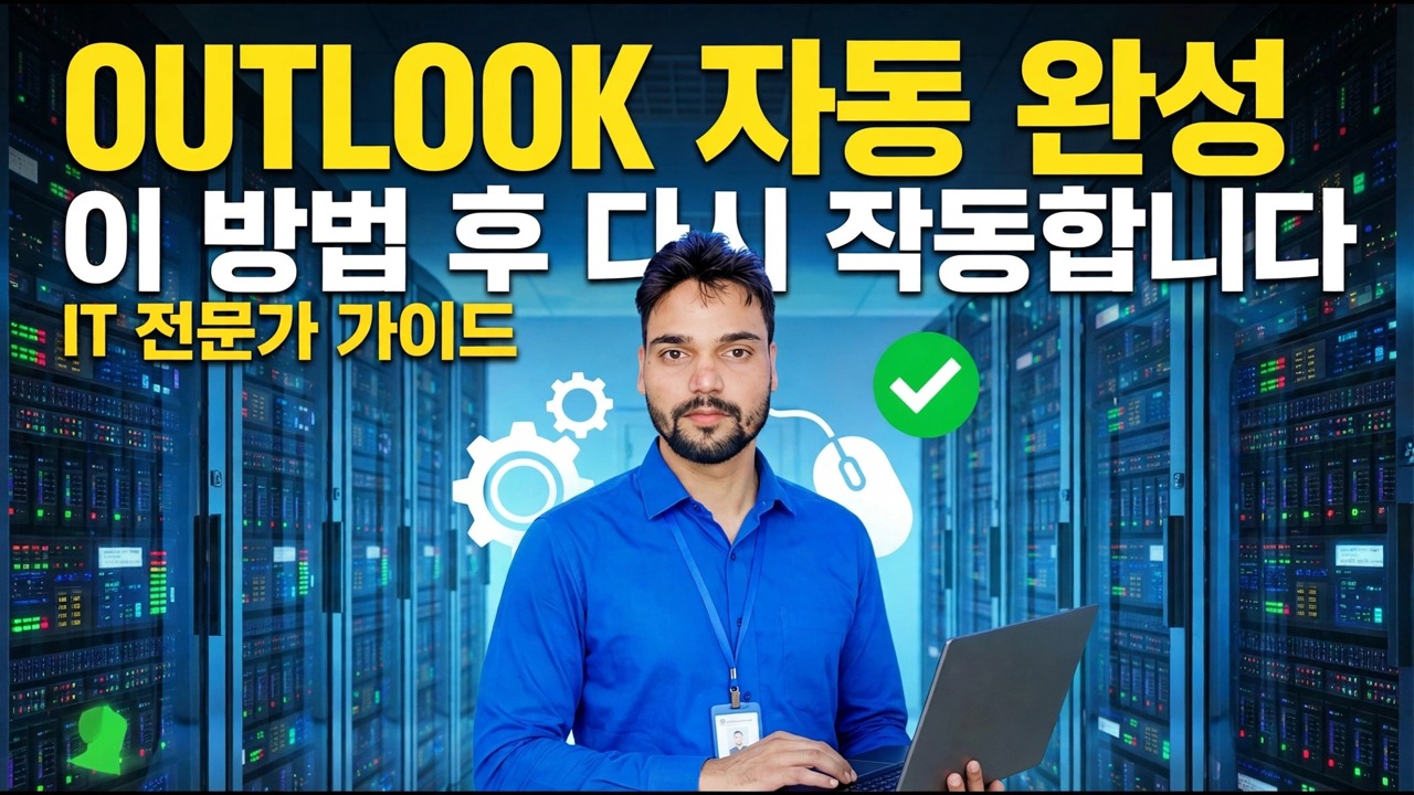 Outlook 자동 완성이 작동하지 않는 문제 수정 - 쉬운 솔루션