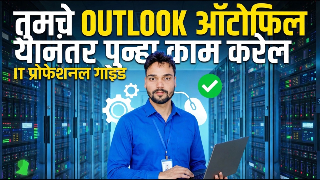 आउटलुक ऑटोफिल काम करत नाही याचे निराकरण करा - सोपे उपाय
