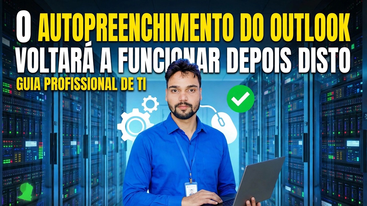 Corrigir o preenchimento automático do Outlook que não funciona – solução fácil
