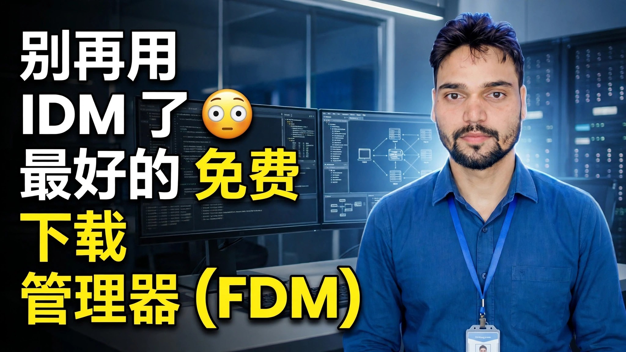 Stop Using IDM 😳 Best FREE Download Manager (FDM)