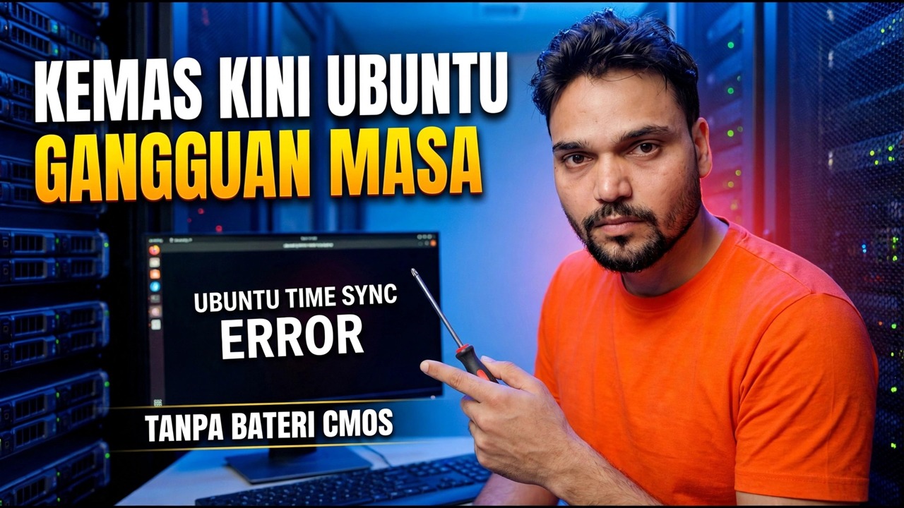 Betulkan Isu Masa Ubuntu - Selesaikan Masalah Gangguan Masa