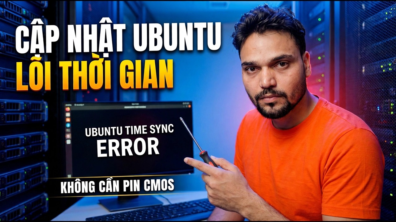 Khắc phục sự cố về thời gian của Ubuntu - Khắc phục sự cố về thời gian