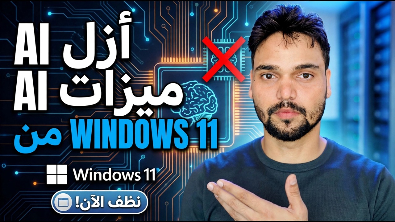 قم بإزالة ميزات الذكاء الاصطناعي من نظام التشغيل Windows 11 🔥 قم بتعطيل Copilot & AI تمامًا