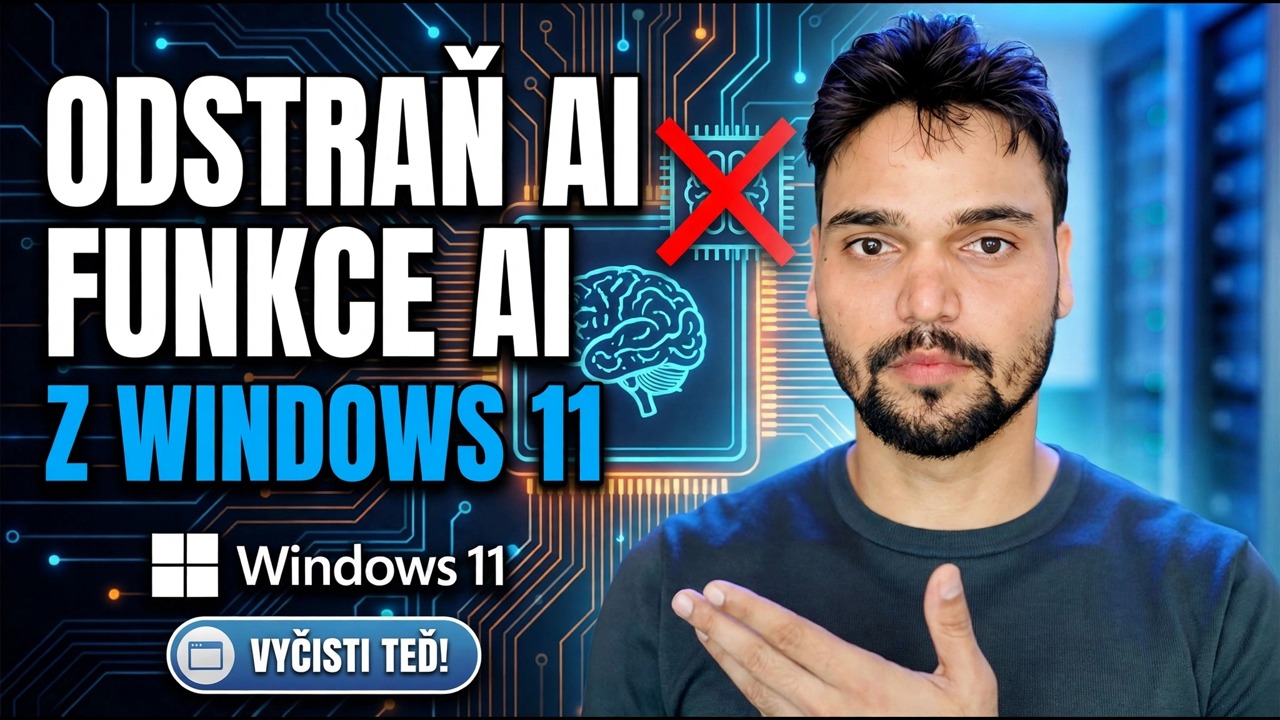 Odeberte funkce AI z Windows 11 🔥 Úplně vypněte Copilota a AI