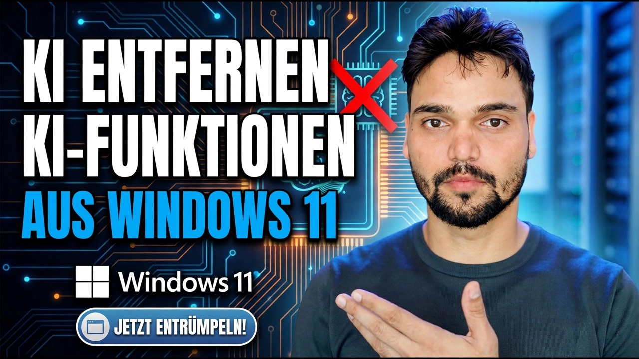 Entfernen Sie KI-Funktionen von Windows 11 🔥 Deaktivieren Sie Copilot und KI vollständig