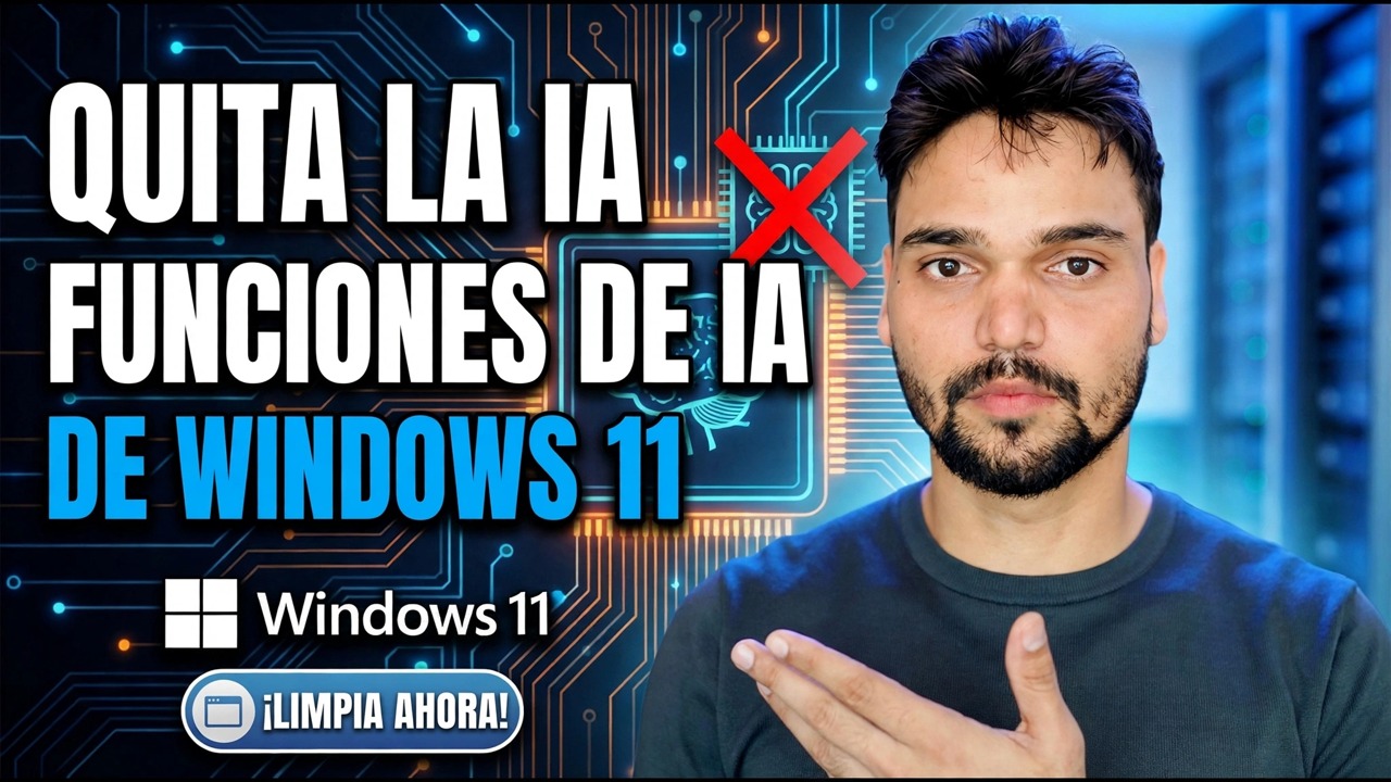 Elimine las funciones de IA de Windows 11 🔥 Deshabilite Copilot y AI por completo