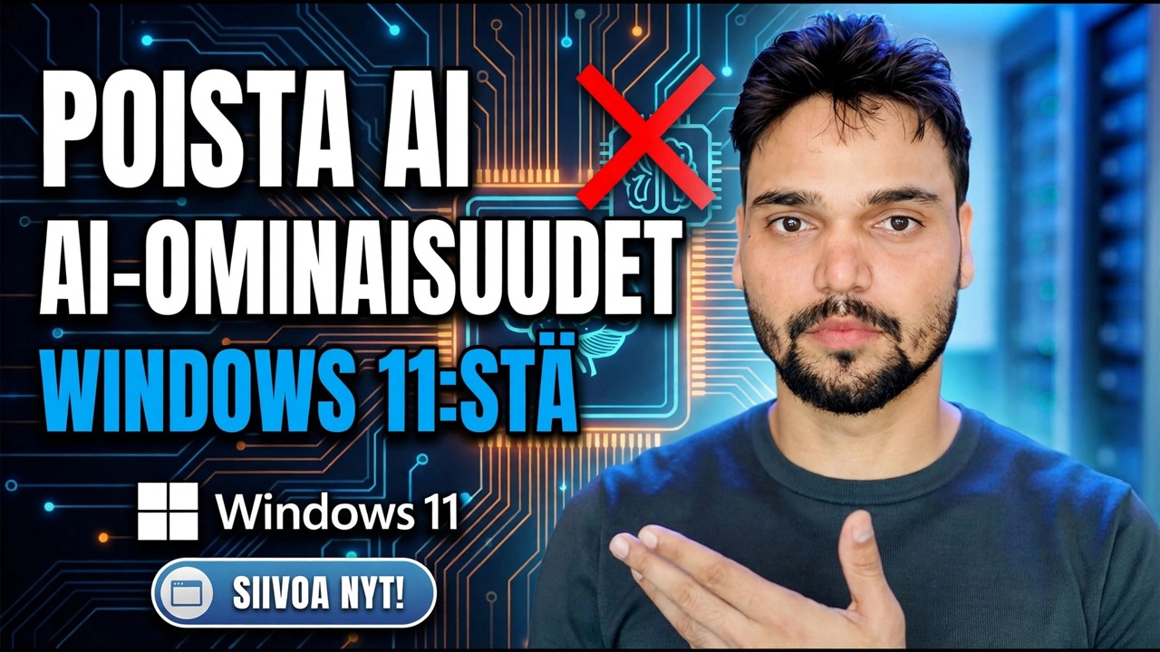 Poista AI-ominaisuudet Windows 11:stä 🔥 Poista Copilot & AI kokonaan käytöstä
