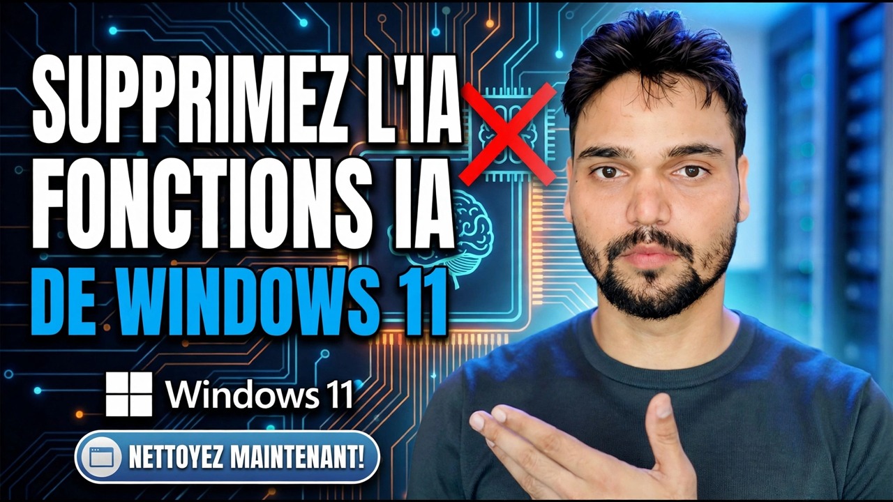 Supprimez les fonctionnalités d'IA de Windows 11 🔥 Désactivez complètement le copilote et l'IA
