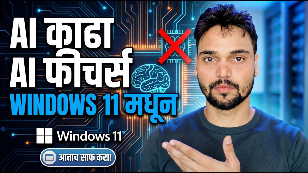 Windows 11 मधून AI वैशिष्ट्ये काढून टाका 🔥 Copilot आणि AI पूर्णपणे अक्षम करा