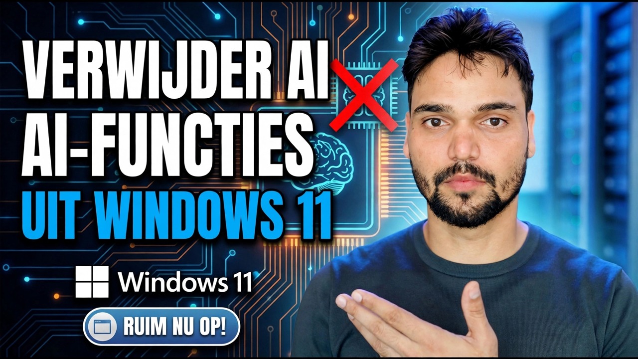 AI-functies verwijderen uit Windows 11 🔥 Schakel Copilot en AI volledig uit