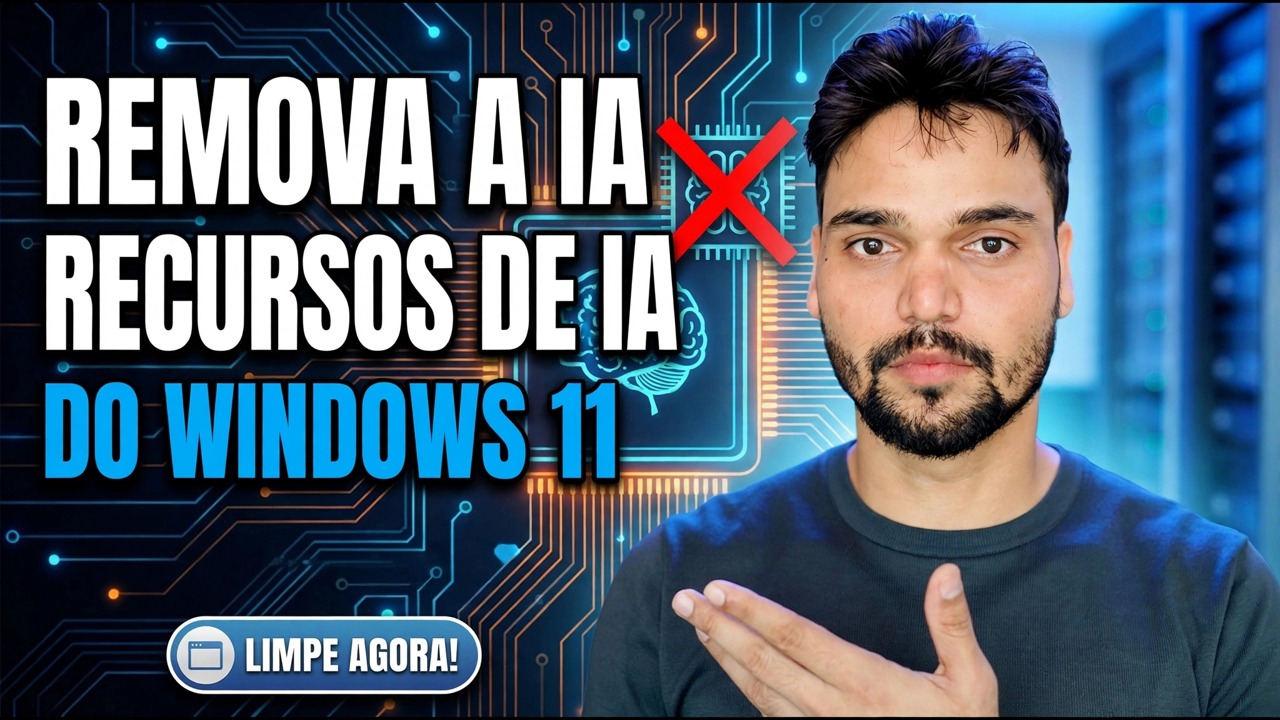 Remova os recursos de IA do Windows 11 🔥 Desative o Copilot e a IA completamente