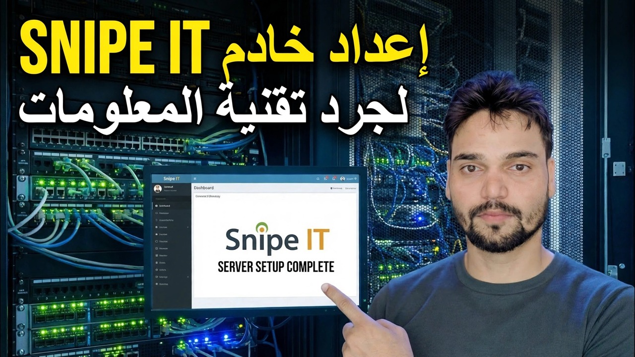 قم بتثبيت Snipe-IT في 5 دقائق 🔥 دليل إعداد إدارة الأصول الكامل