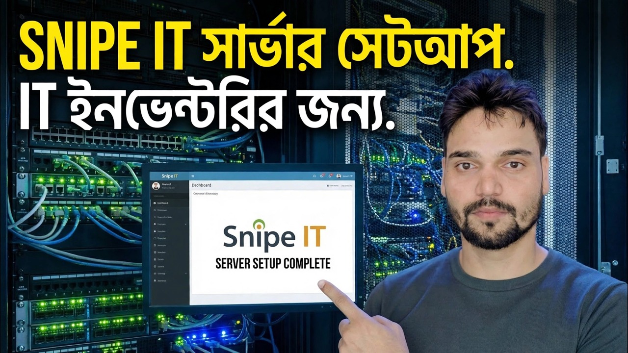 5 মিনিটের মধ্যে Snipe-IT ইনস্টল করুন 🔥 সম্পূর্ণ সম্পদ ব্যবস্থাপনা সেটআপ গাইড