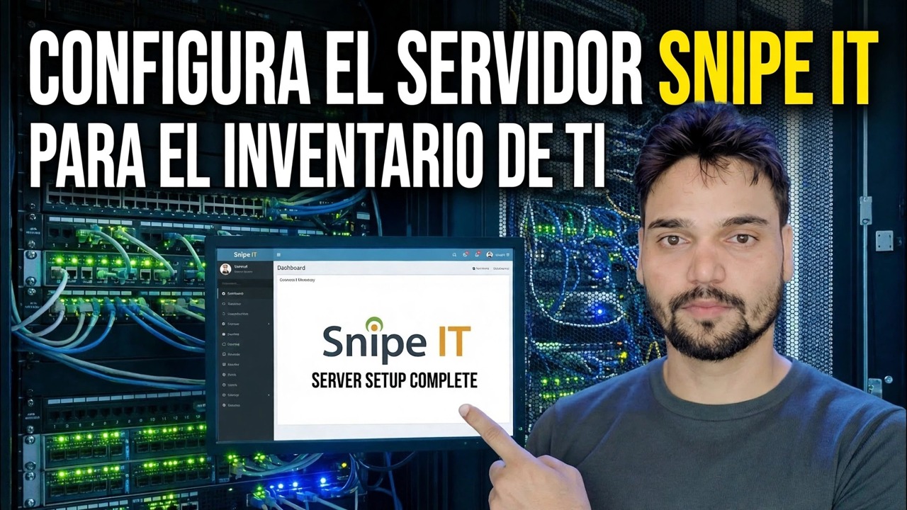 Instale Snipe-IT en 5 minutos 🔥 Guía completa de configuración de gestión de activos